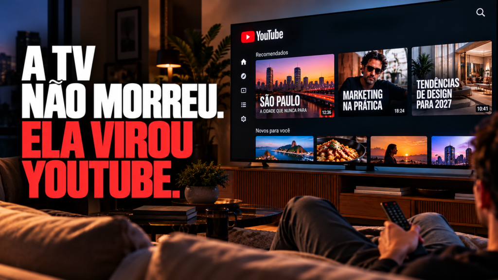 tv virou youtube